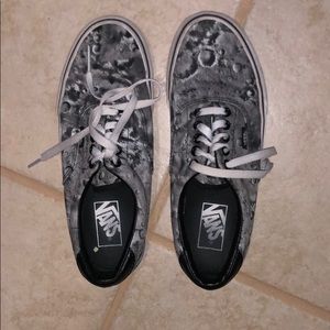 Vans moon print shoes